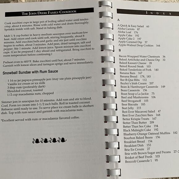 1991 The John Deere Employee Family Recipe Cook Book Dubuque Works Iowa - Picture 6 of 6